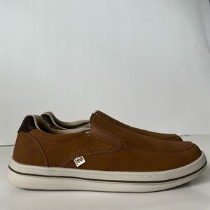 IZOD-Men’s Shoes-Memory Foam, Sz 8, Brown, #1774828, Style BARLOW